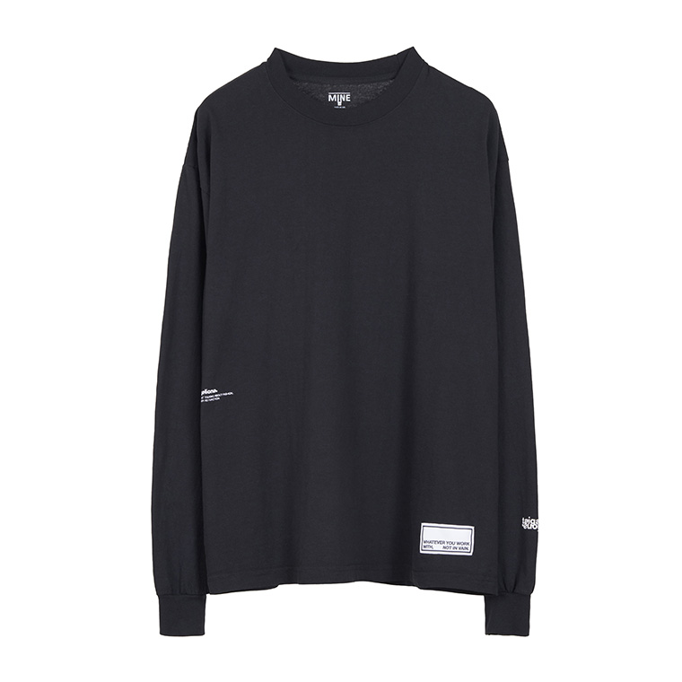 L/S TEE w/MINE USA＆MHAKS